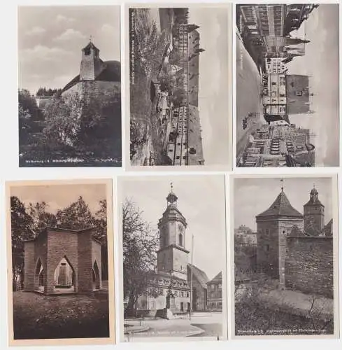 6/56184 AK Ansichten von Weissenburg in Bayern um 1920