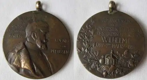 alte Preussen Centenar Medaille 1897 (155524)