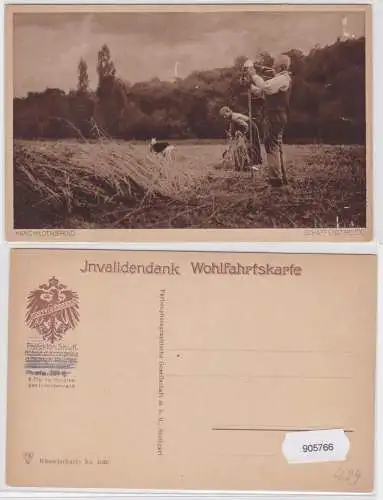 905766 Invalidenbank Wohlfahrtskarte Hans Hildenbrand - Schaffensfreude No. 1020