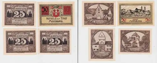 25 - 50 Pfennig Banknote Notgeld Stadt Moosburg 1920/1921 (136009)