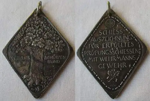 Medaille DEUTSCHER SCHÜTZENBUND (DSB) SCHIESSAUSZEICHNUNG FÜR ERFÜLLTES (156497)