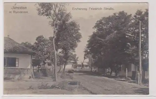 31732 Ak Jarestea in Rumänien Erzherzog Friedrich Strasse um 1910