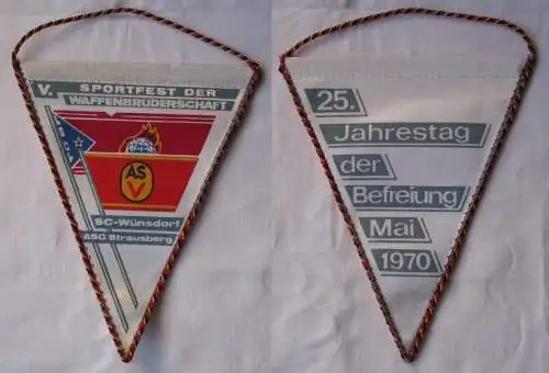 DDR Wimpel Sportfest der Waffenbrüderschaft SC-Wünsdorf ASG Strausberg (113980)