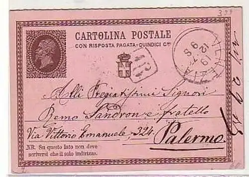 34835 Ganzsache Italien Stempel Venezia 1898