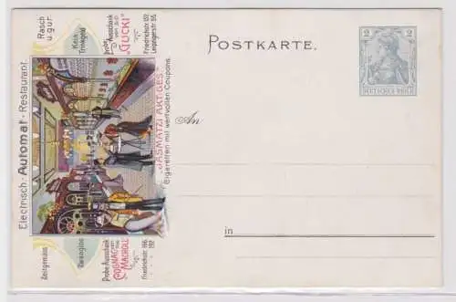 94954 DR Ganzsachen Postkarte PP20/ B27 Jasmatzi A.G. Automat Restaurant