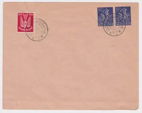 29871 DR Ganzsachen Umschlag PU64 Stempel Ludwigshafen 1922