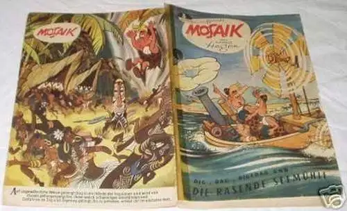 Mosaik von Hannes Hegen Digedag Nummer 8 von 1957