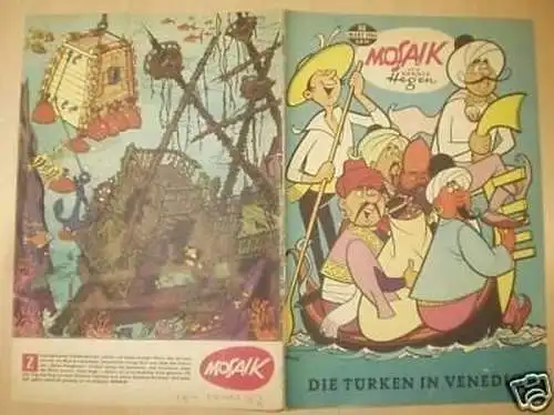 Mosaik von Hannes Hegen Digedags Nummer 88 von 1964 w