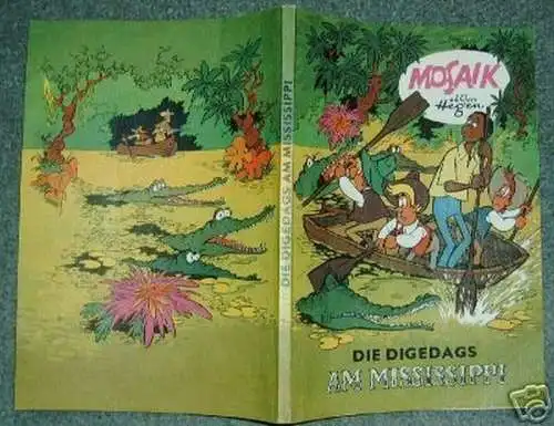 Mosaikbuch"Die Digedags am Mississippi" 1982