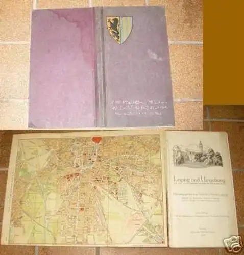 Buch Leipzig und Umgebung, Verkehrsverein 1913