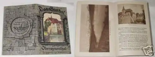 Reiseführer "Das Seethal u. Oberwynenthal" Schweiz 1914