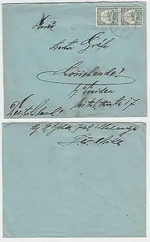 65021 Brief DSWA Deutsch Südwestafrika mit Stempel Okahandja 1909