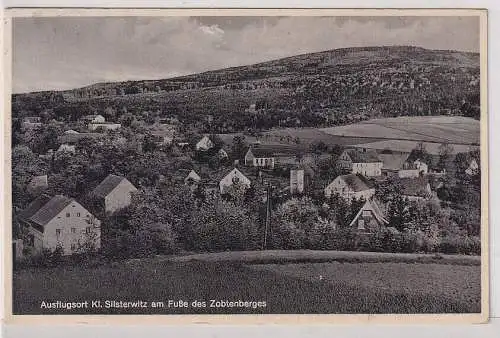 908348 Ak Ausflugsort Klein Silsterwitz am Fuß des Zobtenberges 1937