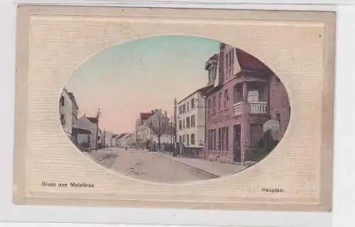 88426 Ak Gruß aus Maizières Hauptstrasse 1914