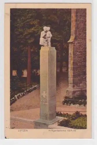 59941 Ak Lützen Kriegerdenkmal 1914-1918