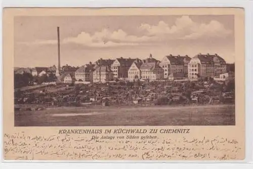 902261 AK Chemnitz - Krankenhaus im Küchwald, Anlage von Süden gesehen 1929