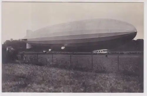 88507 Ak Amerika Zeppelin Z.R.III erstes Verlassen der Halle am 27.August 1924