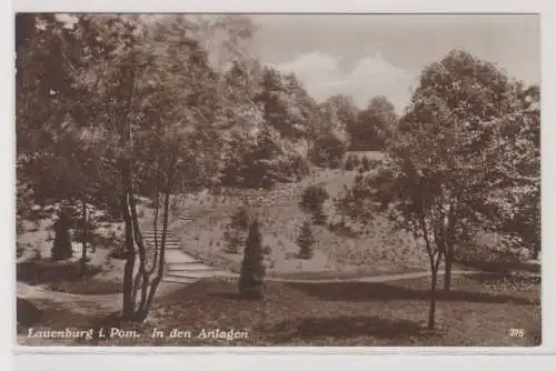 90053 Ak Lauenburg Lębork in Pommernin den Anlagen 1926