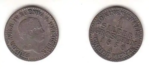 1 Silbergroschen Preussen 1850 A