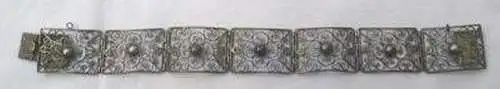 schönes Armband 835er Silber um 1930