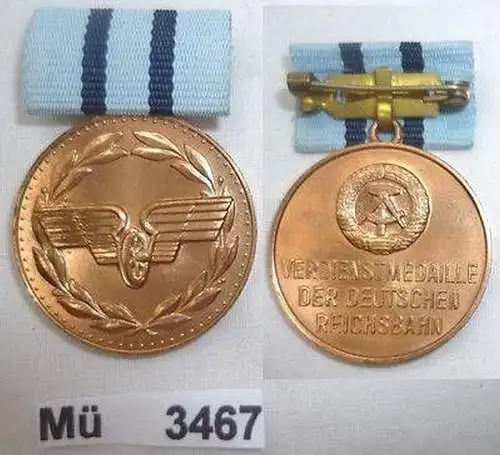 DDR Verdienstmedaille der Deutschen Reichsbahn Stufe II