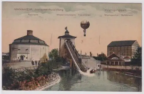 902292 Ak Mannheim Jubiläums-Ausstellung Vergnügungspark 1907