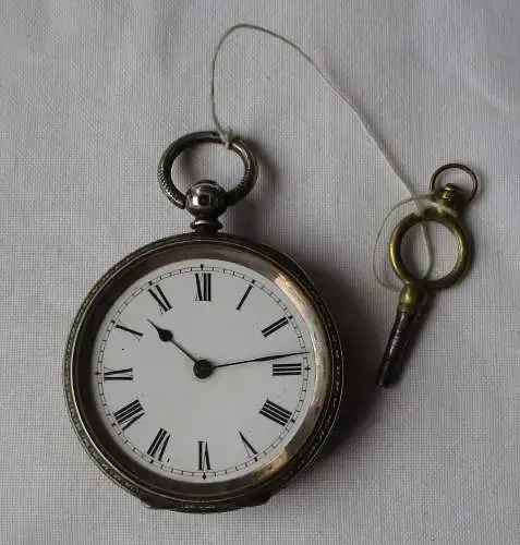 925er Silber Lépine Taschenuhr Jacobs & Co. AMJ John Perry London 1881 (108315)