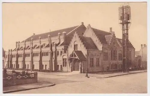 90760 Ak Stadt Brugge Stedelijke Zwemschool Keizer Karelstraat 41 um 1930