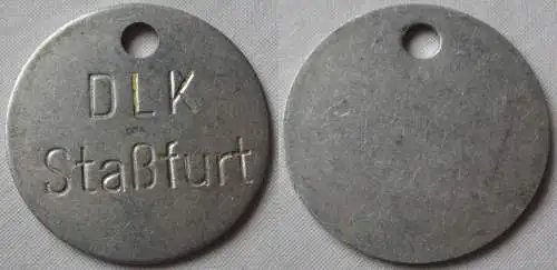 Aluminium DDR Wertmarke DLK Staßfurt (135786)