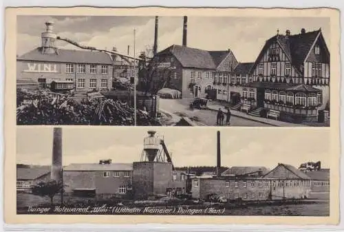 29474 Mehrbild Ak Duinger Holzwarenfabrik "WINI" Duingen (Han.) 1940