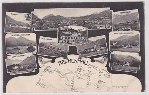 901679 Mehrbild Ak Reichenhall Thumsee, Conversationshaus, Gradierhaus usw. 1906