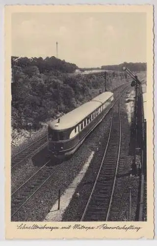 80609Ak Schnelltriebwagen mit Mitropa-Bewirtschaftung