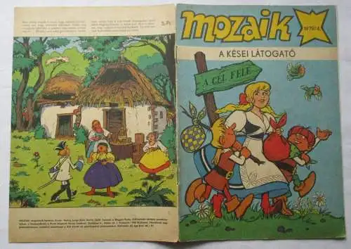 MOZAIK Mosaik Abrafaxe 1979/4 EXPORT UNGARN "A Kései Látogató" RAR (108972)