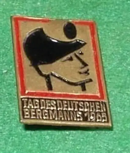 DDR Abzeichen Tag des deutschen Bergmanns 1965