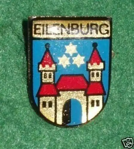 DDR Abzeichen Stadt Eilenburg mit Stadtwappen