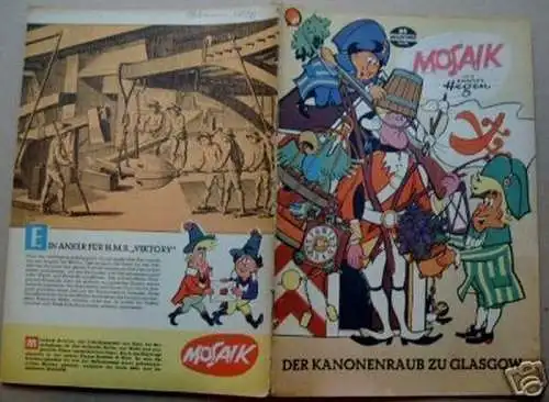 Mosaik von Hannes Hegen Digedag Nummer 69 von 1962