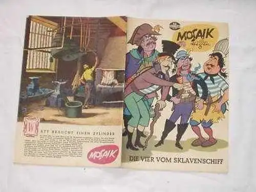 Mosaik von Hannes Hegen Digedags Nummer 68 von 1962 v