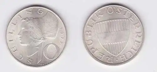 10 Schilling Silber Münze Österreich 1973 (120174)