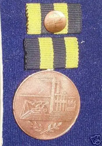 DDR Medaille für Verdienste in der Kohlen Industrie