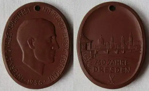 Medaille Int. Sportfest Rudolf-Harbig-Gedenklauf 1956 750 Jahre Dresden (144745)