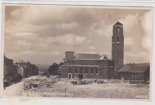 96865 Ak Gablonz an der Neisse Jablonec - kath. Kirchenneubau 1931