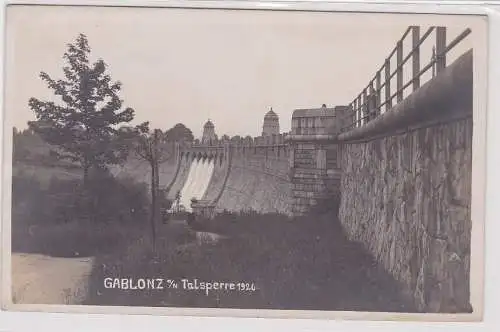 27880 Ak Gablonz an der Neisse Jablonec - Talsperre 1926