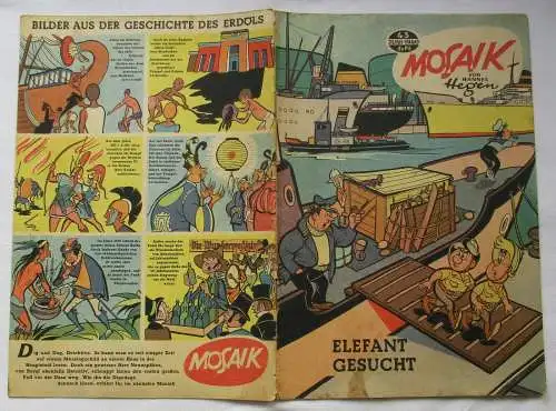 Mosaik von Hannes Hegen Digedag Nummer 43 von 1960 (117856)