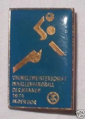 DDR Abzeichen Weltmeisterschaft im Hallenhandball 1974