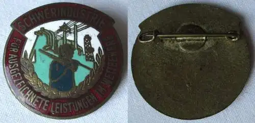 DDR Medaille für ausgezeichnete Leistungen im Wettbewerb Schwerindustrie(124048)