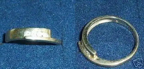 Damen-Ring mit 4 kleinen Steinen 333er Gold