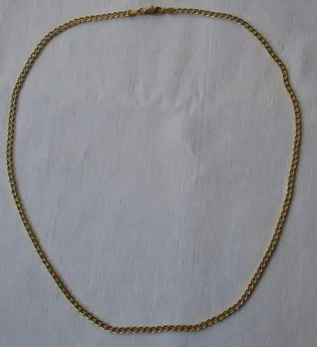 elegant schlichte Kette aus 333er Gold Gliederkette Länge 51 cm (103371)