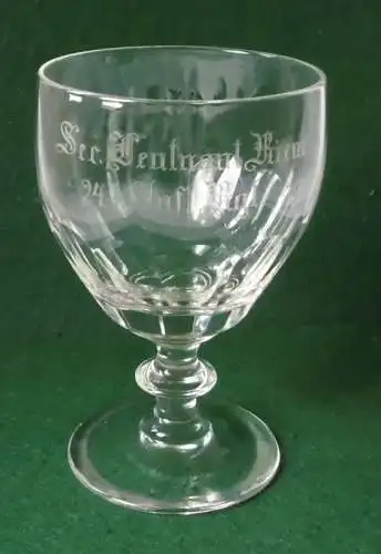 Reservisten Offiziersglas 24. Infanterie Regiment Mecklenburg-Schwerin (113603)