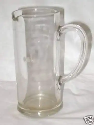 alter Meßbecher 0,5 l aus Glas