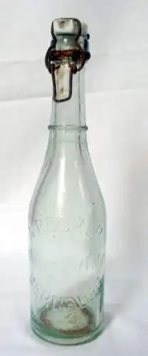 Wasserflasche Bügelverschluß H. Becker Bernburg (n)